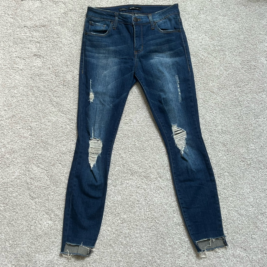 Nordstrom Rack Sts Blue Emma Ankle Skinny Jeans Size 25
